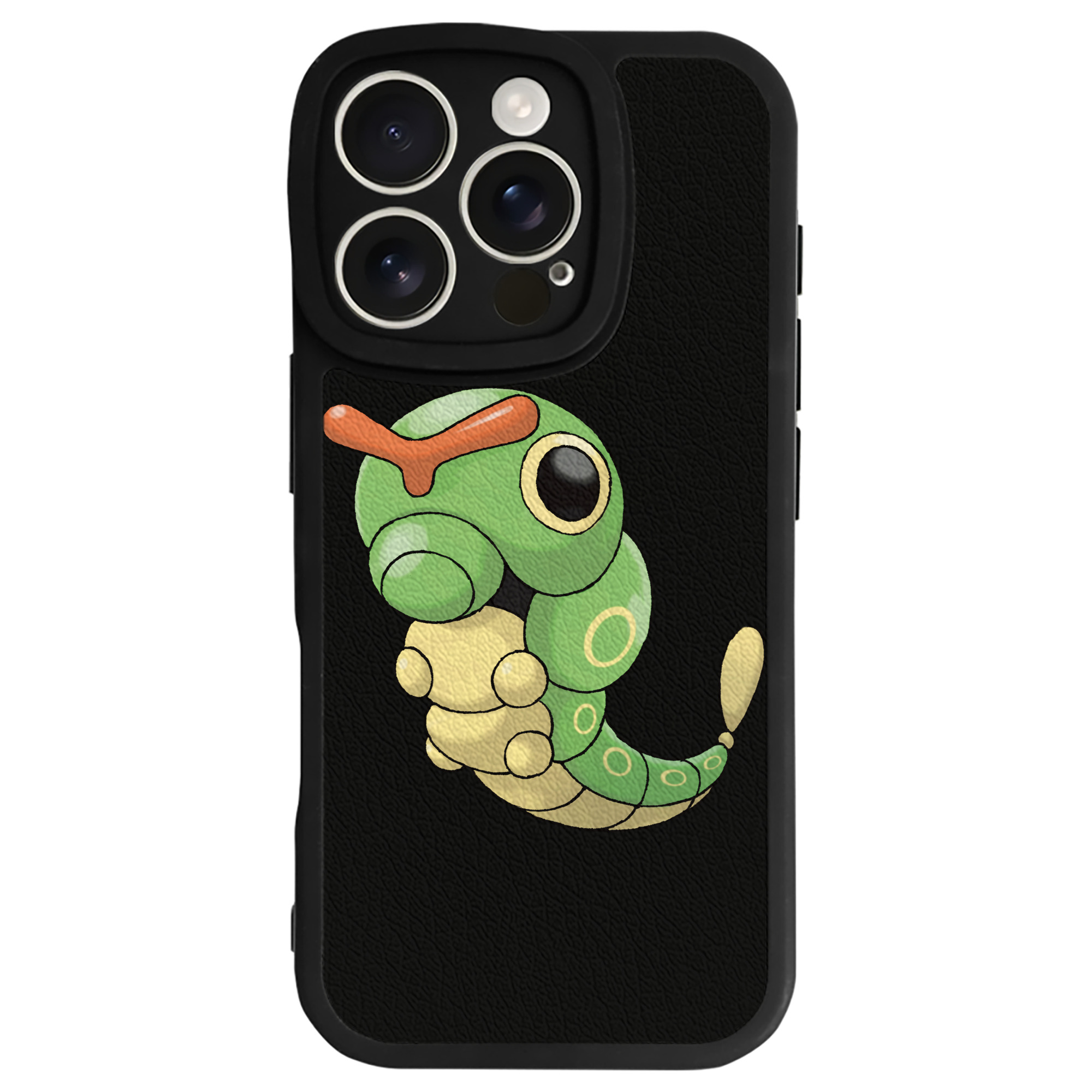 （画像用） ポケットモンスター Pokémon 【iPhone 16シリーズ対応】シリコンスマホケース（レザー調） 材質：シリコン